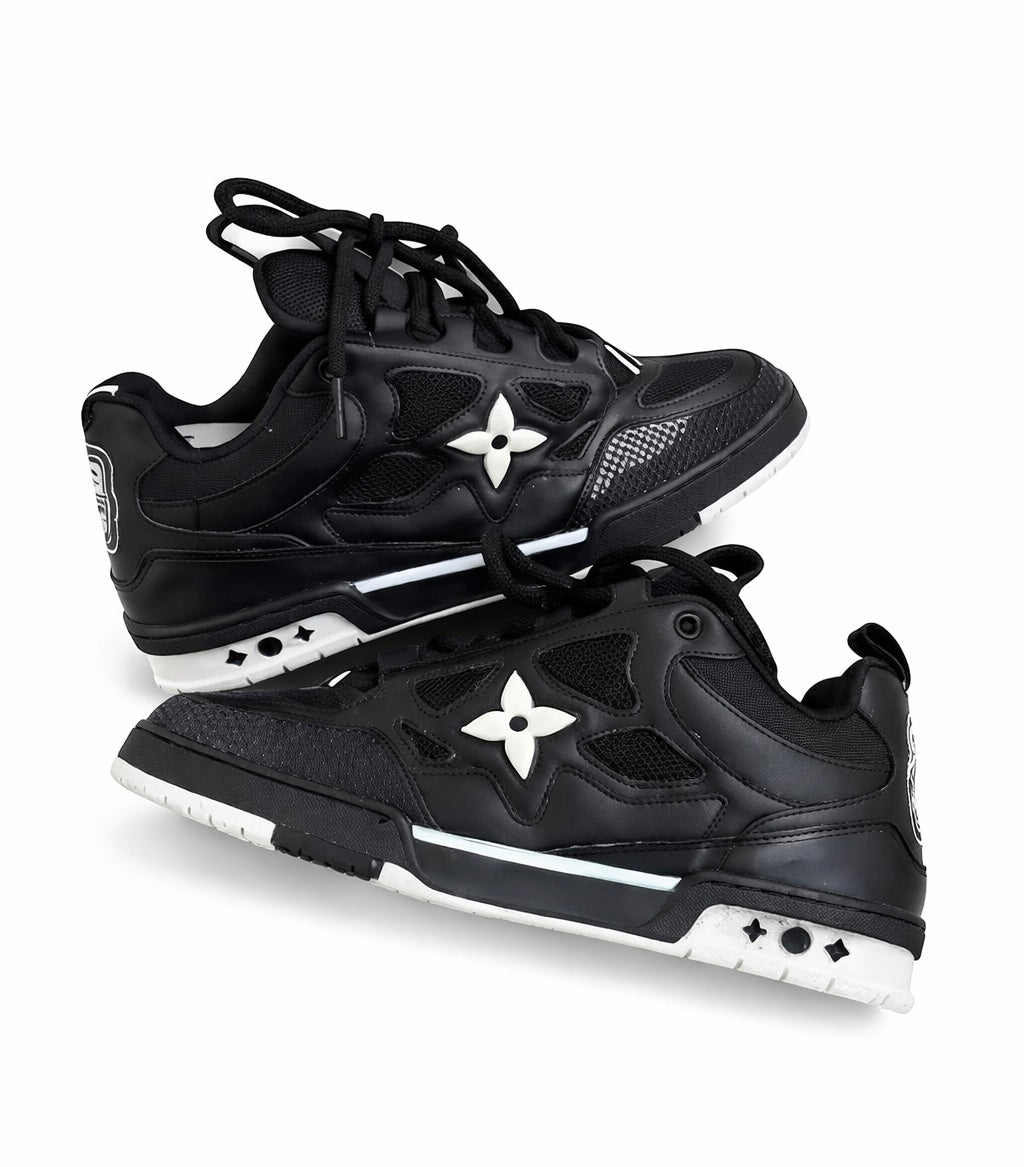 Tenis Louis Vuitton LV Skate Sneaker Black White