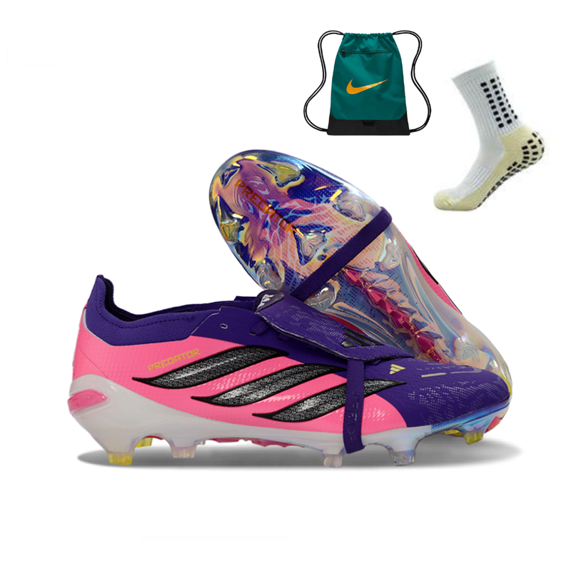 Chuteira Adidas Predator+ Elite FG - Campo