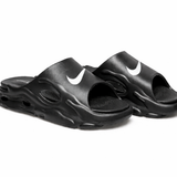 Chinelo Nike Slide Nuvem Preto/Branco (Palmilha Removível)