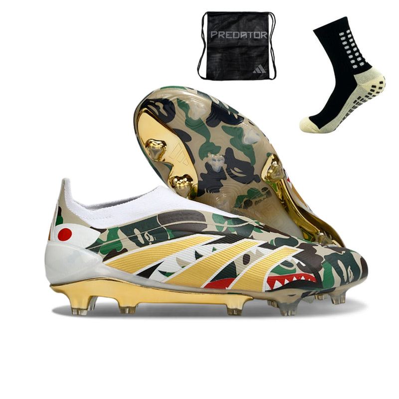 Chuteira Adidas Predator+ Elite FG - Campo