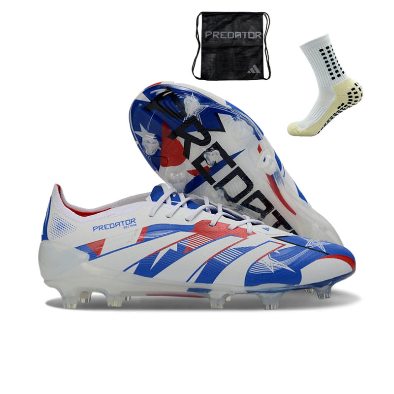 Chuteira Adidas Predator+ Elite FG - Campo