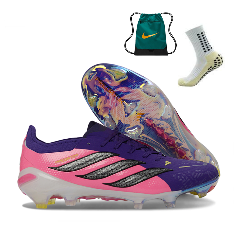 Chuteira Adidas Predator+ Elite FG - Campo
