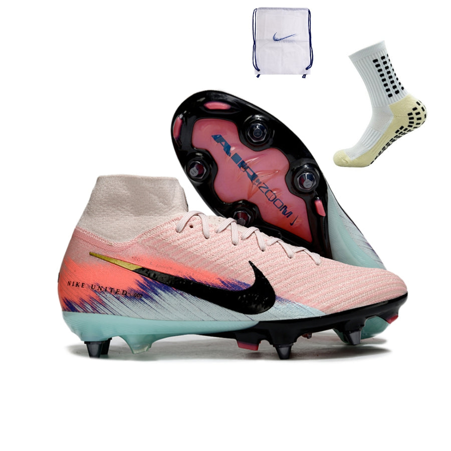 Chuteira Nike Air Zoom Mercurial Superfly 10 Elite SG - TRAVA MISTA