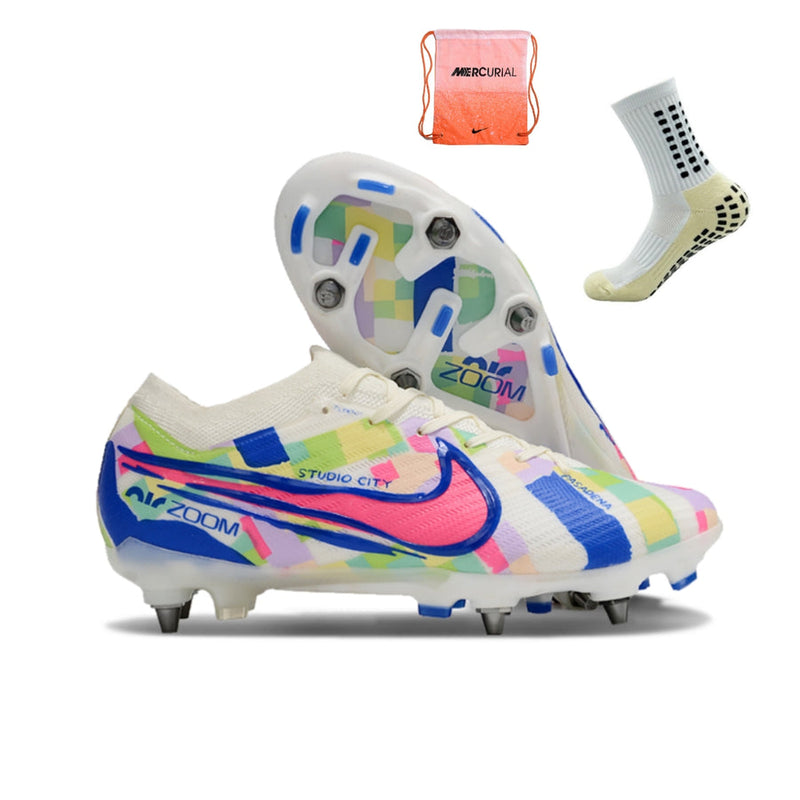 Chuteira Nike Air Zoom Mercurial Vapor 15 Elite SG - TRAVA MISTA