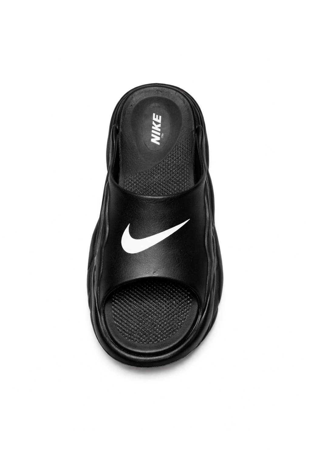 Chinelo Nike Slide Nuvem Preto/Branco (Palmilha Removível)