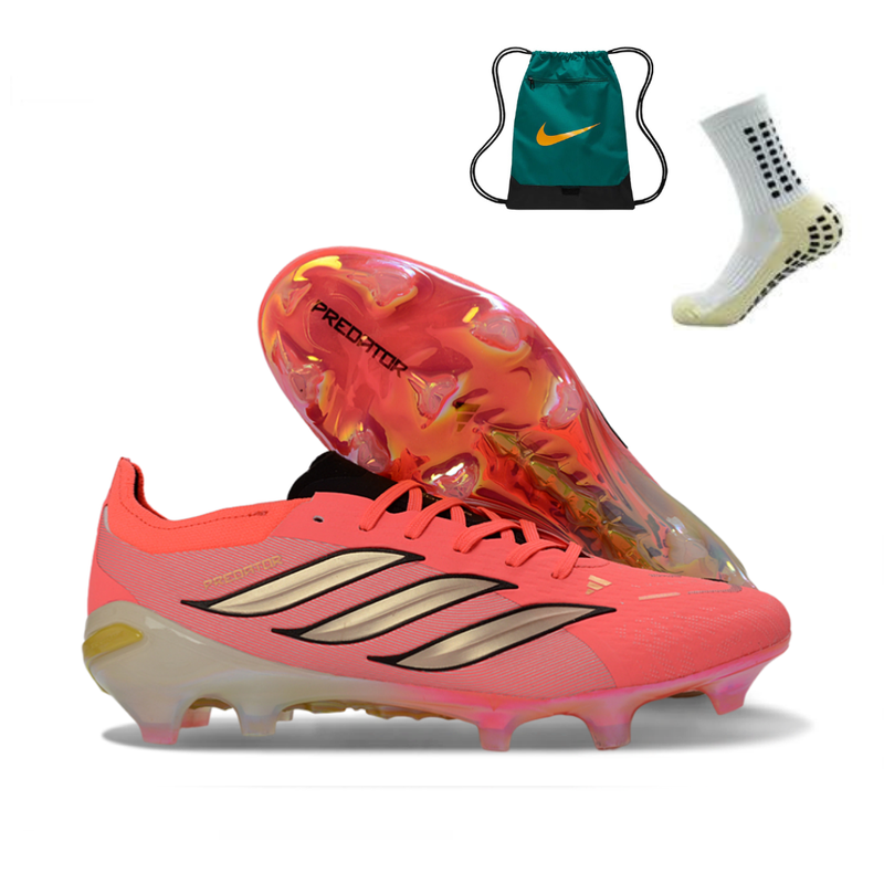 Chuteira Adidas Predator+ Elite FG - Campo