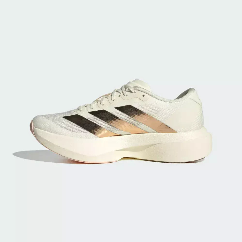 Adidas Adizero Evo SL Off White Copper Metallic Blush Pink