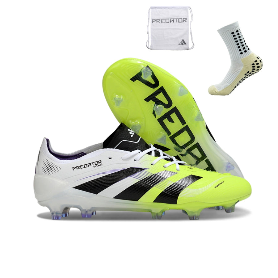 Chuteira Adidas Predator+ Elite FG - Campo
